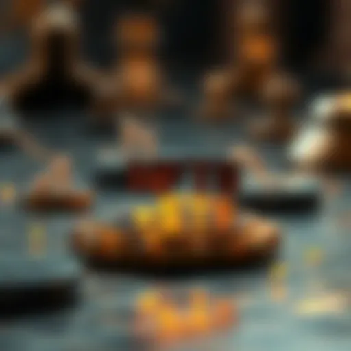 Conceptual visualization of NFTs and ETFs merging