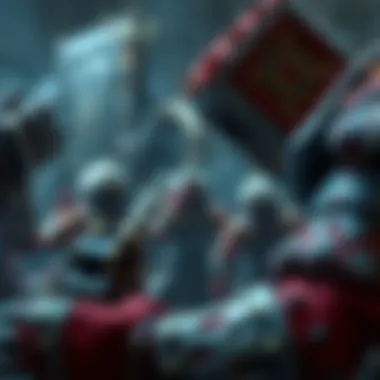 An intricate depiction of game mechanics within CryptoBlades Kingdoms