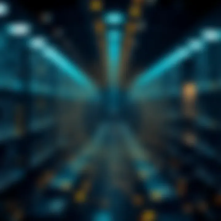 An abstract diagram showcasing the structure of a crypto library