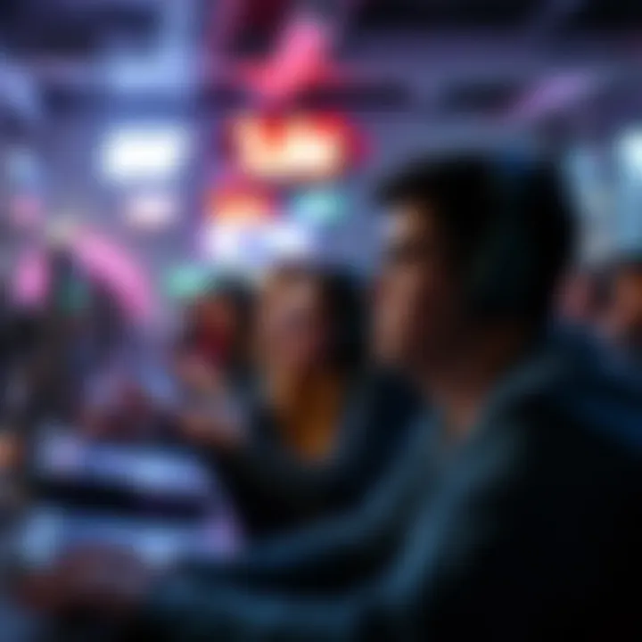 Engaging Community in Crypto Gaming A vibrant community engaging in a crypto gaming forum