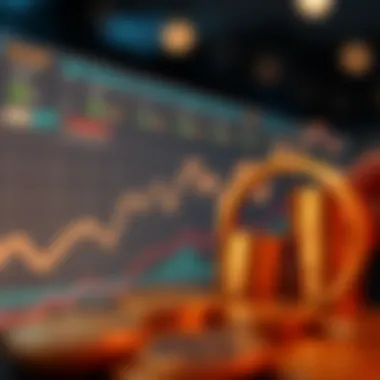 Market Performance Trends of Virtual Coins Graph showcasing market performance trends of top virtual coins