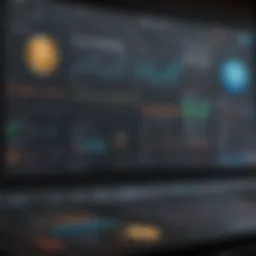 User interface of a popular cryptocurrency trading software on Windows