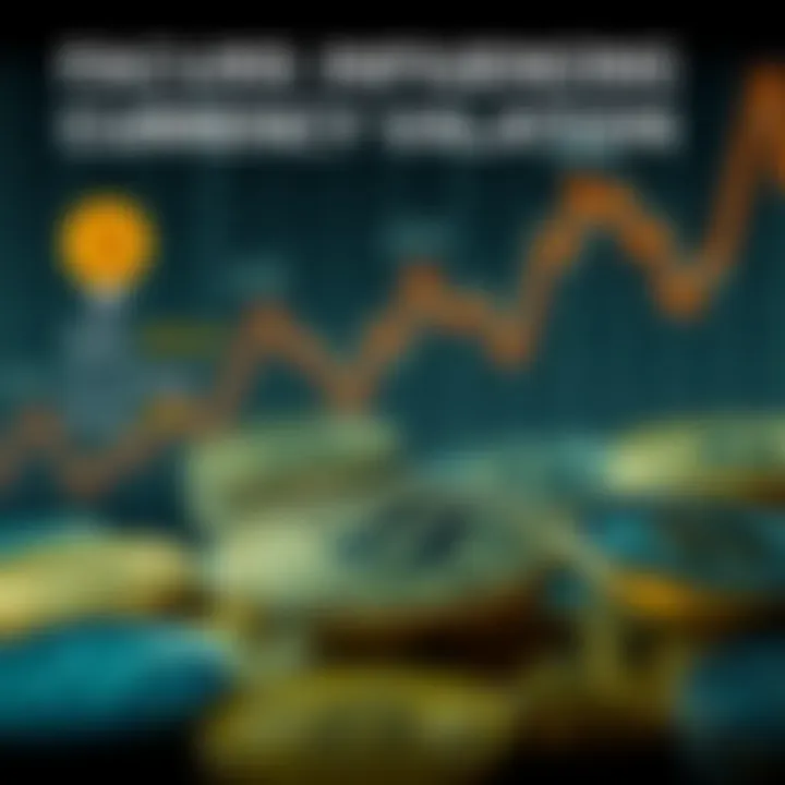 Factors Influencing Currency Valuation An infographic detailing factors affecting currency valuation.