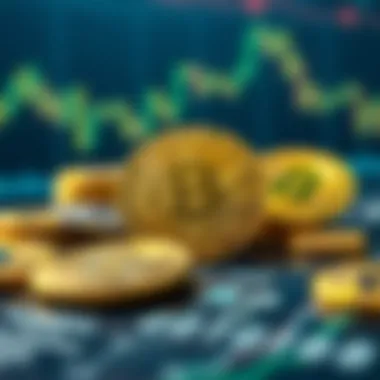 Cryptocurrency market dynamics illustration