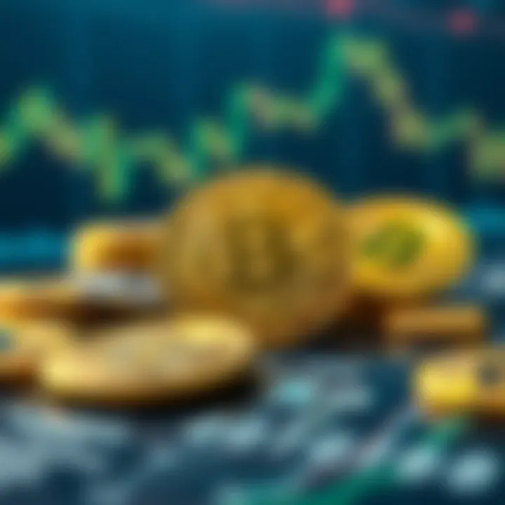 Cryptocurrency market dynamics illustration