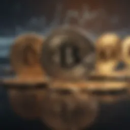 Visual representation of cryptocurrency trading