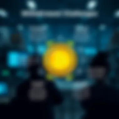 Diagram of potential challenges in cryptocurrency withdrawal