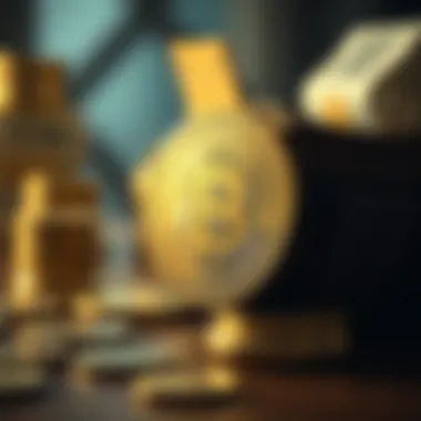 Visual representation of cryptocurrency withdrawal