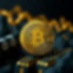 A digital gold coin symbolizing modern investment.