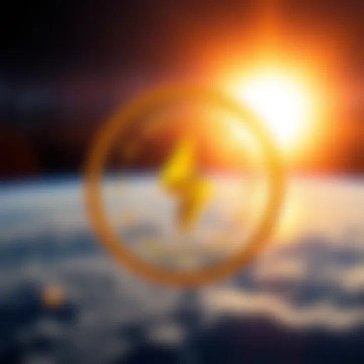 Diagram illustrating the impact of SpaceX Coin on space finance