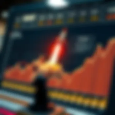 Chart showcasing investment trends in the aerospace sector