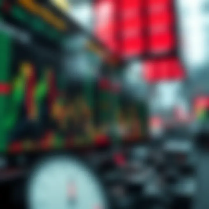 Market indicators signaling transitions