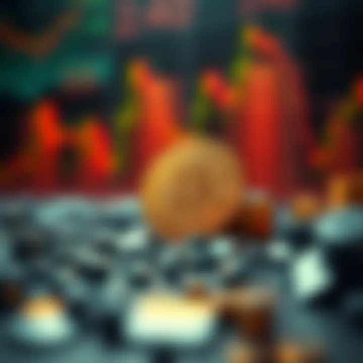 Graph illustrating market trends affecting Burst Coin valuation