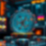 Metablast Concept in Cryptocurrency Conceptual representation of metablast in cryptocurrency