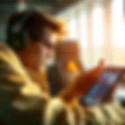 A user engaged in airdrop participation with a digital wallet interface