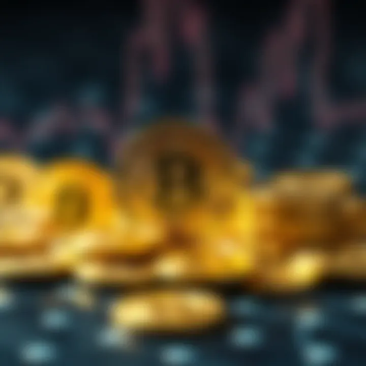 Staking Tokens for Passive Earnings Visual representation of staking tokens in a blockchain environment