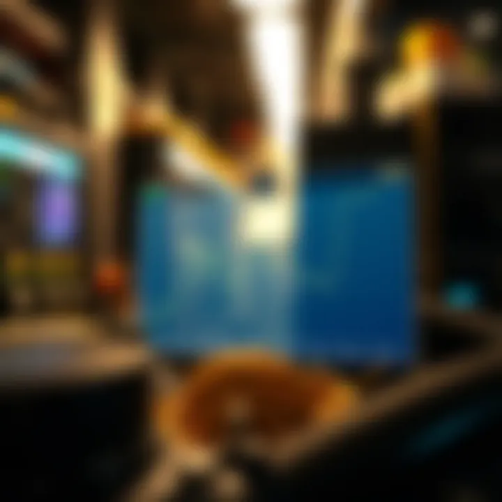 Mining Operations Integration with NiceHash Graph showing mining integration with NiceHash