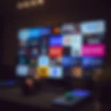 A collage of various audio platforms showcasing monetization features.