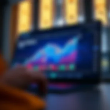 Exploring Crypto Trading Platforms Illustration of a trading platform interface demonstrating crypto options