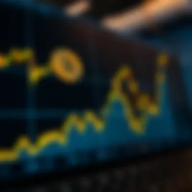 Bitcoin Market Trends Graph depicting Bitcoin market trends and volatility