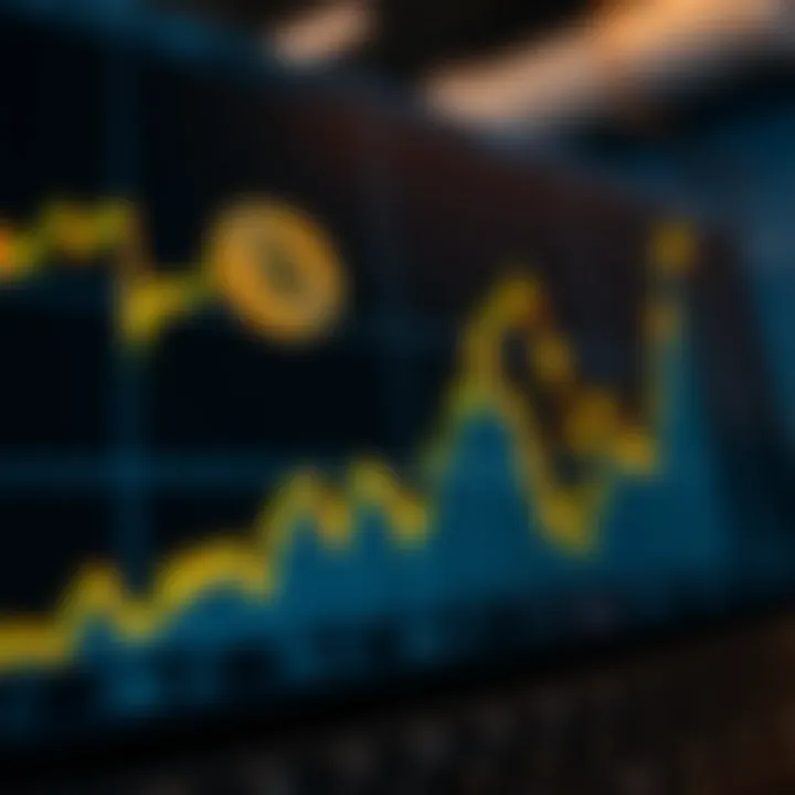 Bitcoin Market Trends Graph depicting Bitcoin market trends and volatility
