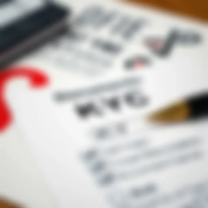 Essential documents for KYC verification