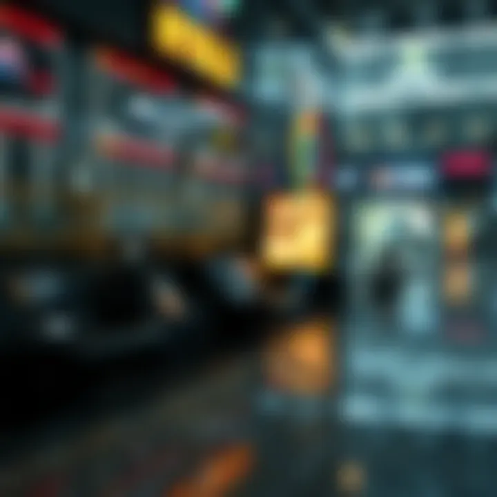 Infographic detailing key companies in the NFT sector