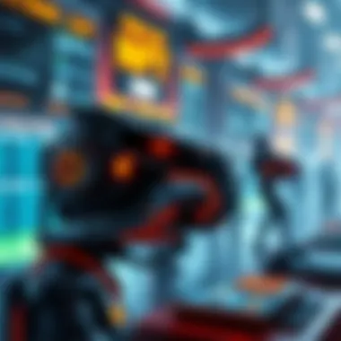 Emerging Trends and the Future of NFTs A futuristic depiction of trends shaping the future of NFTs