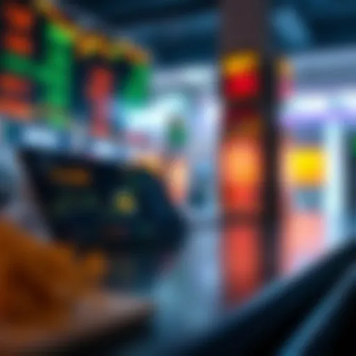 Analyzing NFT Stock Market Trends Visual representation of NFT stock market trends