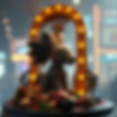 Digital Art in the NFT Space A creative digital artwork representing the concept of NFTs