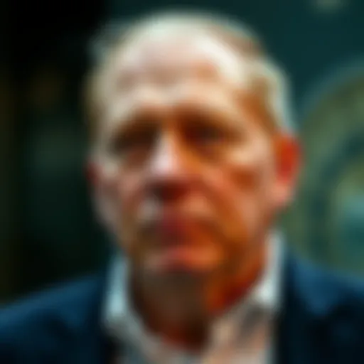 Portrait of Michael Novogratz with a thoughtful expression