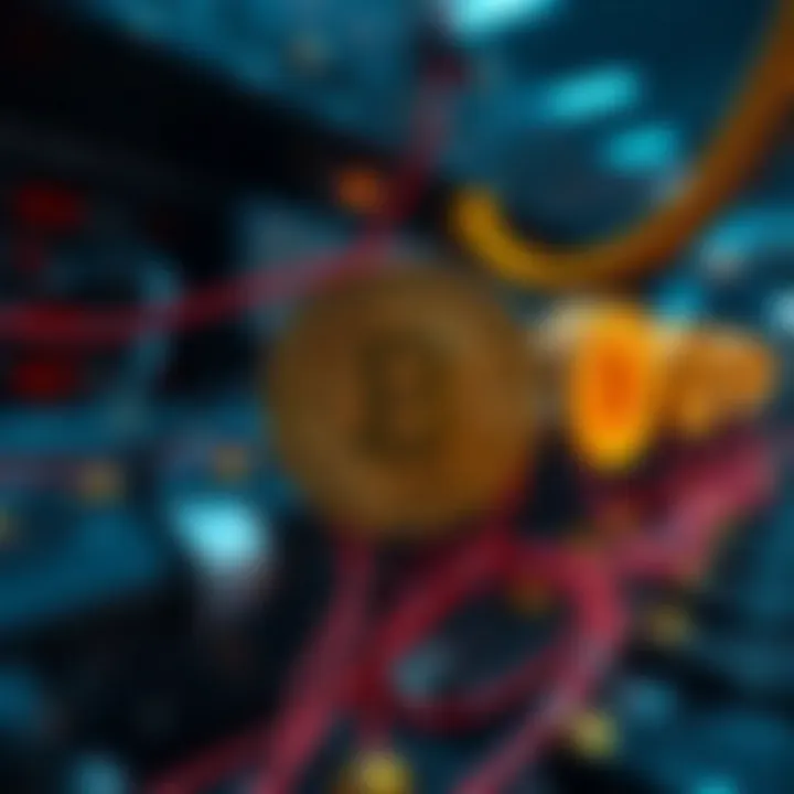 Symbolic illustration of decentralized mining