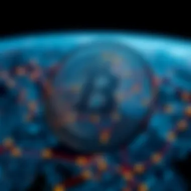 Conceptual image of regulatory frameworks in cryptocurrency