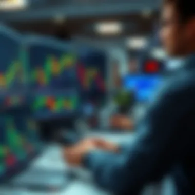 Visual representation of risk management strategies in trading