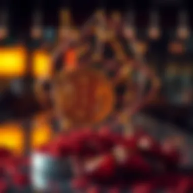 Saffron Finance and Blockchain Synergy Conceptual representation of saffron finance integrating with blockchain technology