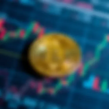 Bitcoin's Impact on Financial Markets Bitcoin symbol with financial graphs