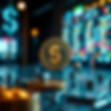 Visual representation of cryptocurrency ecosystem