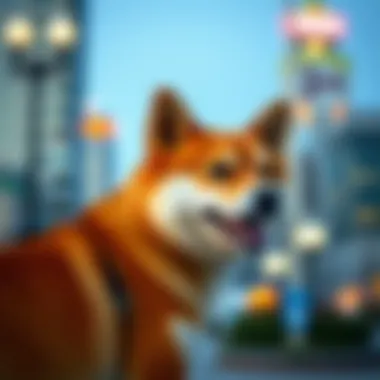 Illustration of Shiba Inu coin significance in digital assets