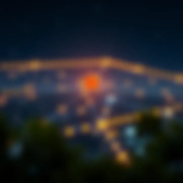 Understanding Star Network Architecture Illustration of star network architecture highlighting connectivity