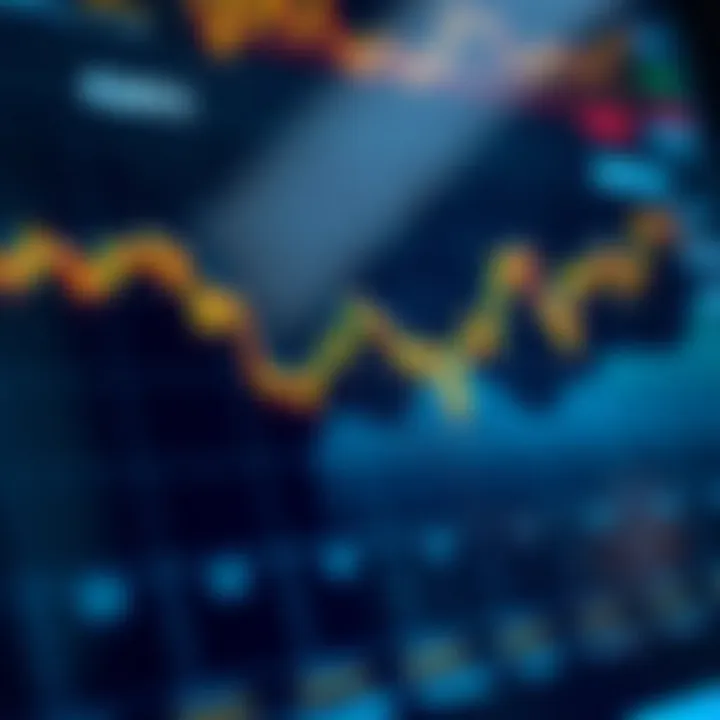 Analyzing Cryptocurrency Trends Chart showing cryptocurrency trends