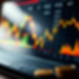 Cryptocurrency market chart analysis