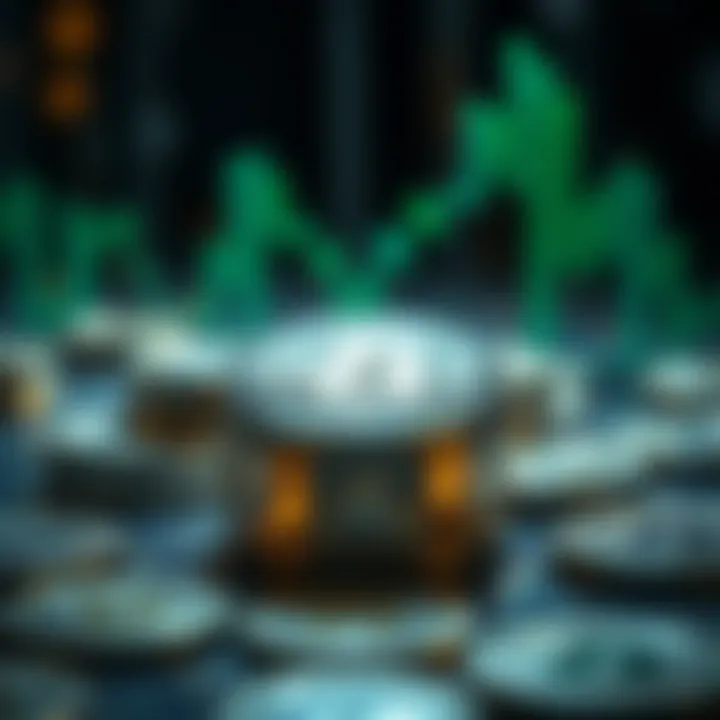 The Rise of Digital Currencies and Its Impact on Fiat A conceptual image showing the rise of digital currencies and their impact on fiat