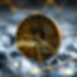 Conceptual representation of Pi Coin's digital landscape
