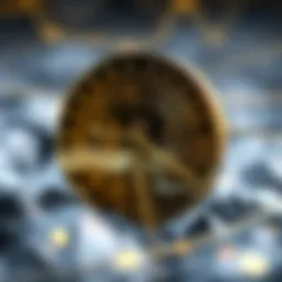 Conceptual representation of Pi Coin's digital landscape