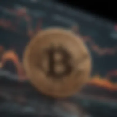 Graph showing cryptocurrency performance