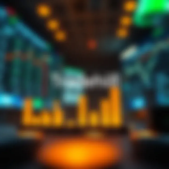 Graphical depiction of the competitive landscape of cryptocurrency exchanges including Tradehill