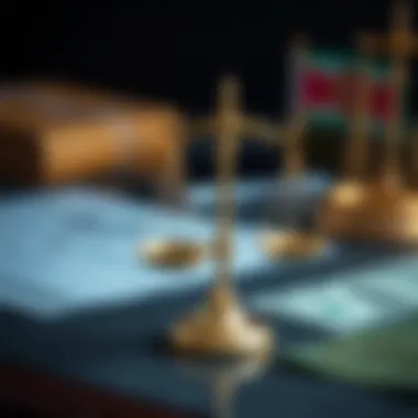 Legal Considerations in Cryptocurrency Transfers Legal scales symbolizing regulations surrounding cryptocurrency transfers