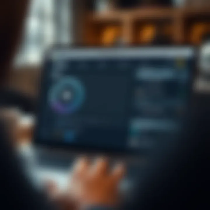 User interface of Trezor wallet demonstrating ease of navigation and usability.