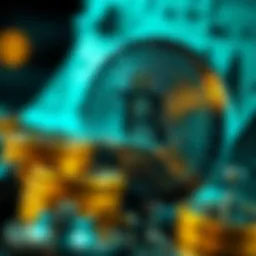 Visual representation of algorithmic stablecoin mechanisms