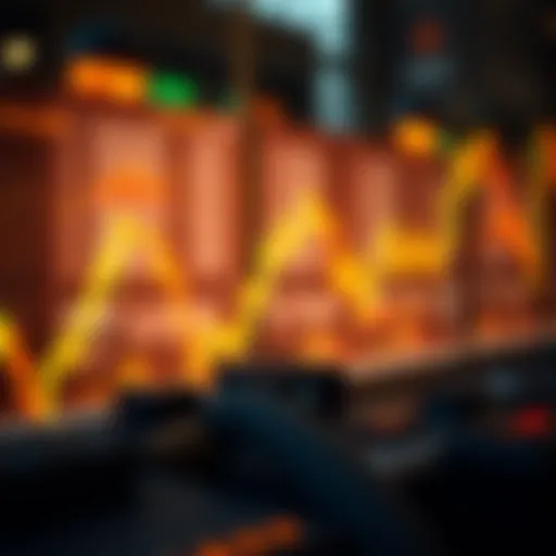 Bullish Market Trend Bullish market trend illustration